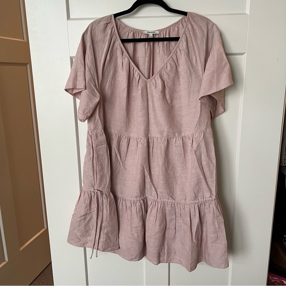Pink Madewell Dress Size XL with pockets